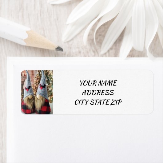 **FINSE GNOME* CHRISTMAS ETIKET (Insitu)