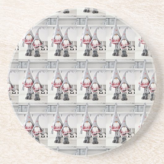 **FINSE GNOME* SANDSTONE ONDERZETTER (Voorkant)