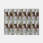 **FINSE GNOMEN MET KERSTMIS** DEURMAT (Voorkant)