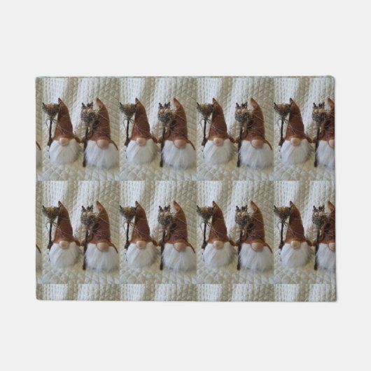 **FINSE GNOMEN MET KERSTMIS** DEURMAT (Voorkant)