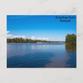 Finse groeten briefkaart
