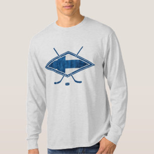Finse hockeyvlag Logo Suomi Hockey T-shirt