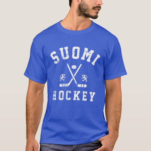 Finse ijshockey t-shirt (Voorkant)