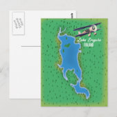 Finse kaart voor het meer (Voorkant / Achterkant)