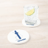 FINSE KAP ZANDSTEEN ONDERZETTER (Zijkant)