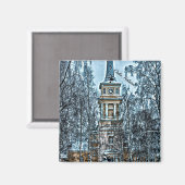 Finse kerk Oulu Magneet (Voorkant / Achterkant)