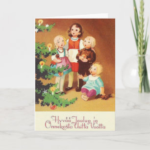  Finse Kerstmis en nieuwjaarskaart Feestdagen Kaart