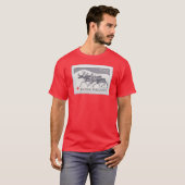 Finse kerstrendierstempel T-Shirt (Voorkant volledig)