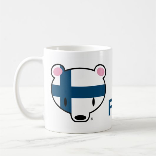 Finse kuma-chan koffiemok (Links)
