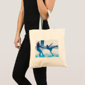 Finse kunstschaatsers Canvas tas (Voorkant (product))