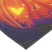 Finse langhond Halloween heks en pompoen Tafelkleed (Gekanteld)