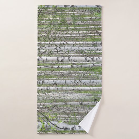 Finse Lapland Birch Forest Towel Badhanddoek (Badhanddoek)
