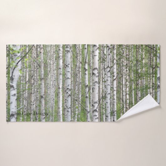 Finse Lapland Birch Forest Towel Badhanddoek (Badhanddoek)