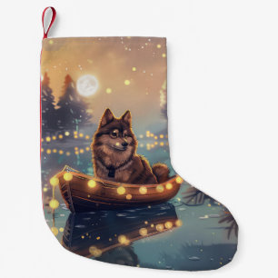 Finse Lapphond Kerst Festive Reis Kleine Kerstsok