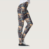 Finse Lapphond Kerst Festive Reis Leggings (Rechts)