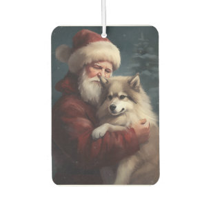 Finse Lapphond Kerstman Feestelijke Kerstmis Luchtverfrisser