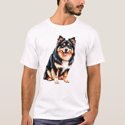 Finse Lapphond T-shirt (Voorkant)