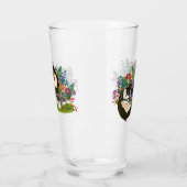 FINSE LAPPHUND 16 oz glas-ontwerp voor & achter Glas (Links)