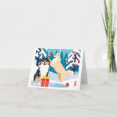 FINSE LAPPHUND 2024 vakantie kunst kaarten ZIE BIN (Voorkant)