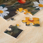 Finse Lapphund Arctische Weide Kunst Legpuzzel (Zijkant)