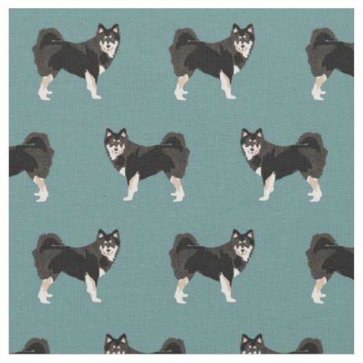 Finse Lapphund Dog Stof (Close Up)