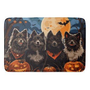 Finse Lapphund Halloween Spooky Badmat