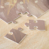 Finse Lapphund Hond Rijden Motorfiets Kerstmis Legpuzzel (Zijkant)