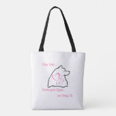 Finse Lapphund houden kalm Tas (Achterkant)