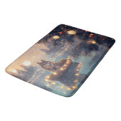 Finse Lapphund Kerstfeest reis Badmat (Gekanteld)