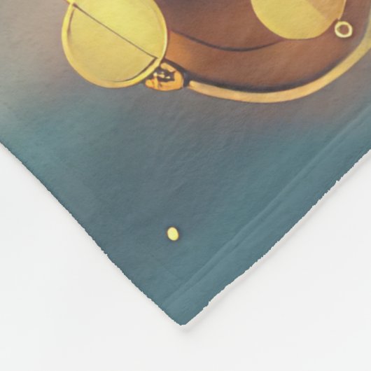 Finse Lapphund Kerstfeest reis Fleece Deken (Hoek)