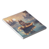 Finse Lapphund Kerstfeest reis Notitieblok (Schuin)