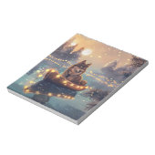 Finse Lapphund Kerstfeest reis Notitieblok (Linkerzijde)