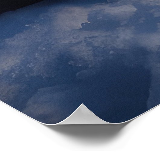 Finse Lapphund Sneeuwslee Kerst Decor Poster (Hoek)