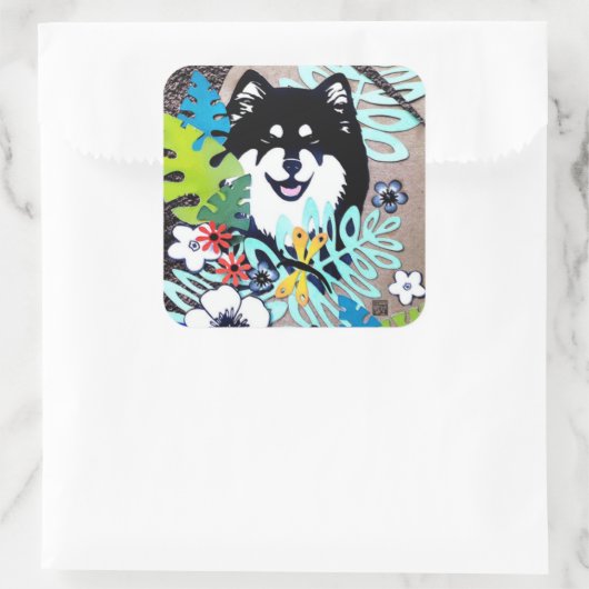 FINSE LAPPHUND STICKERS (Tas)