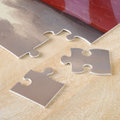 Finse Lapphund-strandtafereel Legpuzzel (Zijkant)