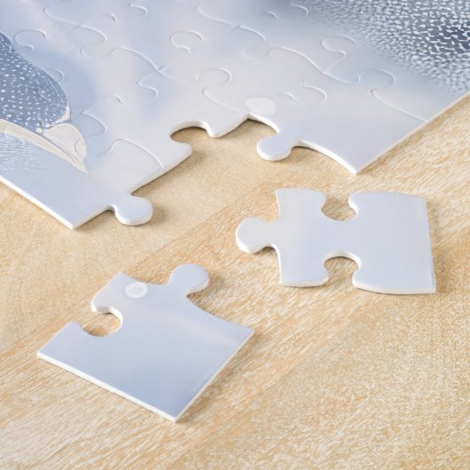 Finse Lapphund Winter Wonderland Christmas Joy Legpuzzel (Zijkant)