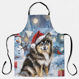 Finse Lapphund Winter Wonderland Christmas Joy Schort
