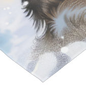 Finse Lapphund Winter Wonderland Christmas Joy Tafelkleed (Gekanteld)