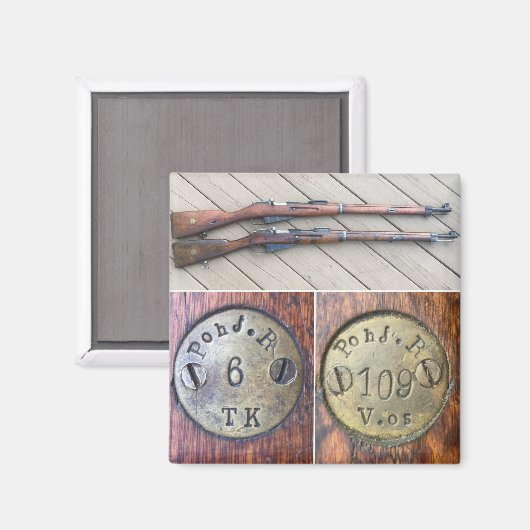 Finse M27 Mosin Nagant's met Stock Disks Magneet (Voorkant / Achterkant)