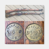 Finse M27 Mosin Nagant's met Stock Disks Magneet (Voorkant)