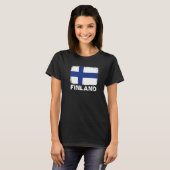 Finse Mannen voor vrouwen T-shirt (Voorkant volledig)
