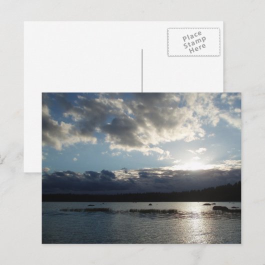 Finse meer briefkaart (Voorkant / Achterkant)