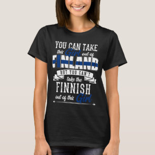 Finse meisjesScandinavische nationaliteit T-shirt