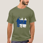 Finse militaire eenheden t-shirt (Voorkant)