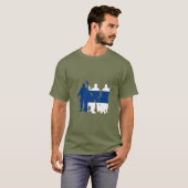 Finse militaire eenheden t-shirt (Voorkant volledig)