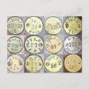 Finse Mosin Nagant Stock Disk Briefkaart