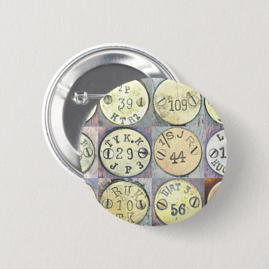 Finse Mosin-Nagant Stock Disk Button (Voorkant /achterkant)