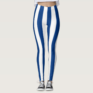 Finse nationale vlag Verticaal gestreept Leggings