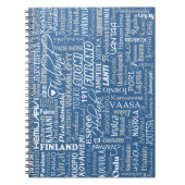Finse notitieboek van Towns (Voorkant)