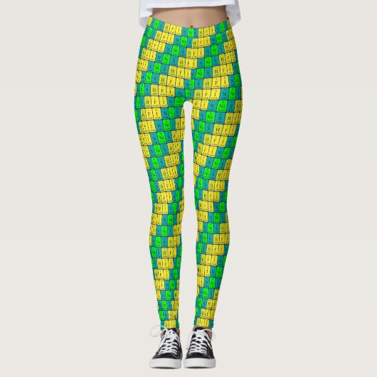 Finse periodieke leggings voor patriottische doele (Voorkant)